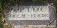 Mary Louise Brug (Nee Spooner) Headstone