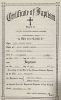 John Jr Baptism Certificate