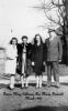 Frederick Brug w/daughters Teresa, Mary Catherine, Ann Marie