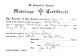 Parents Marriage Certificate