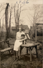 Arlene with Dog from 1936